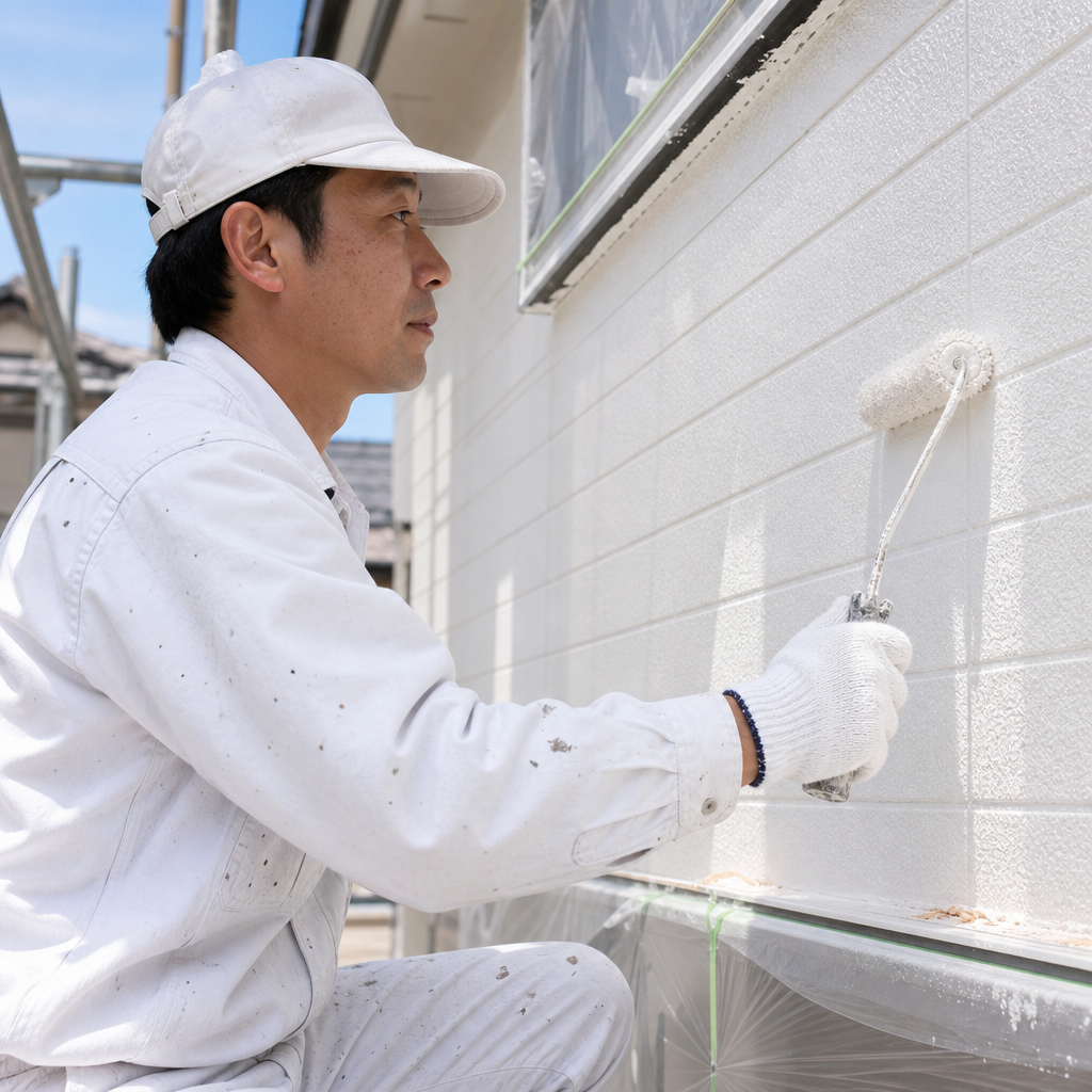 外壁塗装作業